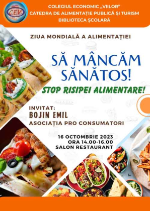 Ziua mondială a alimentaţiei