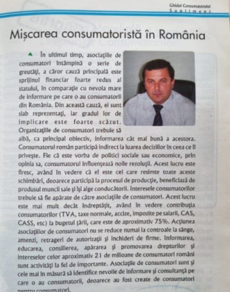 35 de ani de protecția consumatorilor în România!