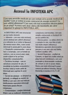 35 de ani de protecția consumatorilor în România!