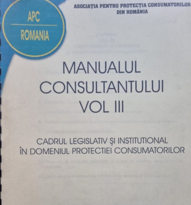 35 de ani de protecția consumatorilor în România!